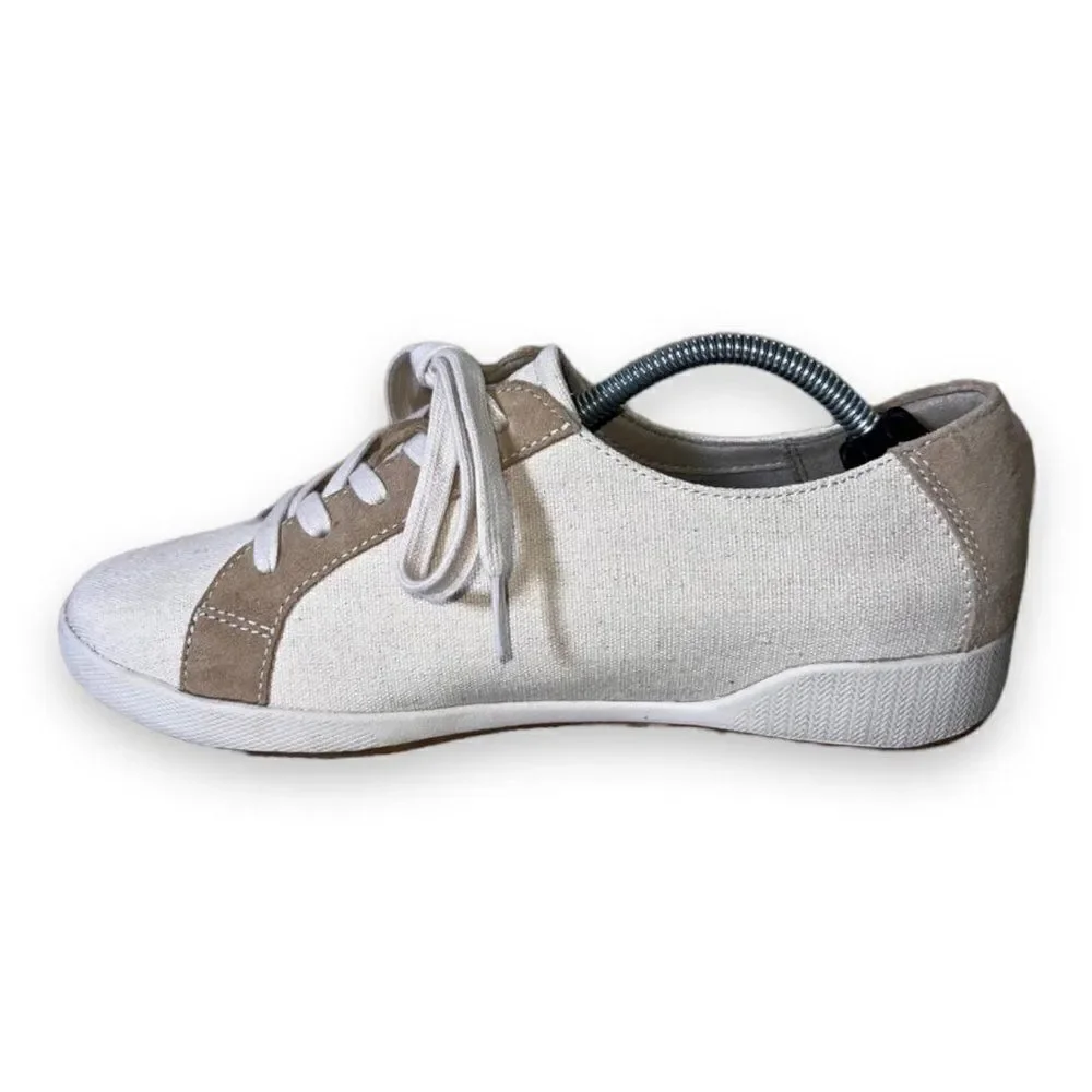 Dansko‎ Olisa Floral Print Sneakers Beige/Tan 47100303303 Women's 7.5-8